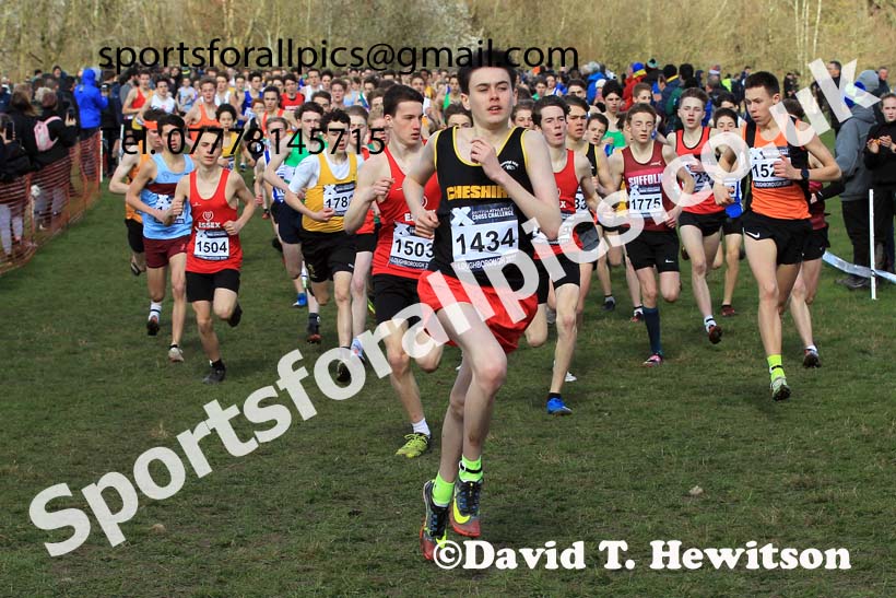 Boys Under-15s 2022 CAU Inter Counties Cross Country, Prestwold Hall, Loughborough.  Photo: David T. Hewitson/Sports for All Pics